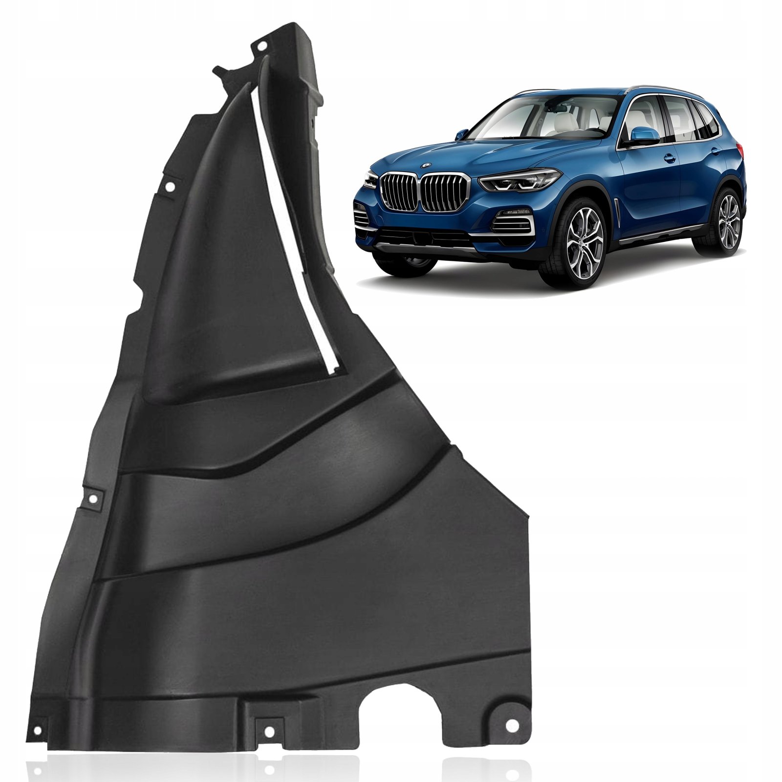 защита бампера боковая левая BMW X5 G05 X6 G06 X7 G07