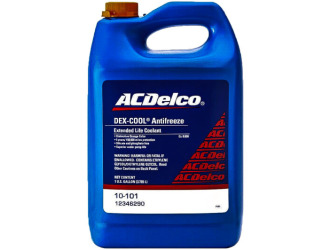 Антифриз концентрат acdelco (12346290) dexcool оранжевый, 3,78л