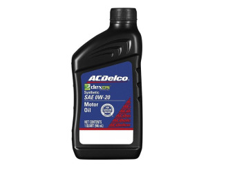 Масло моторное acdelco (19432331) dexos-1 0w-20 sp, 0,946л