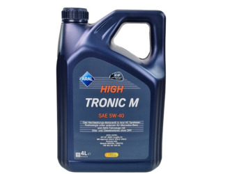 Масло моторное aral hightronic m 5w-40 sp a3/b4, 4л