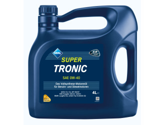 Масло моторное синтетическое "supertronic 0w-40", 4л