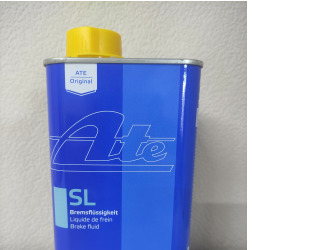 Тормозная жидкость ate dot-4 sl, 1л