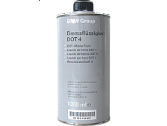 Жидкость тормозная dot 4, "brake fluid", 1л