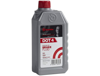 Жидкость тормозная brembo brake fluid dot-4, 0,5л
