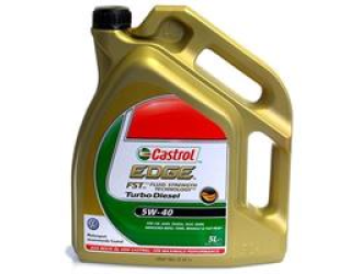 Масло моторное синтетическое "edge fst turbo diesel 5w-40", 5л