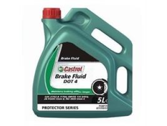 Жидкость тормозная dot 4, "brake fluid", 5л
