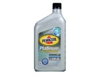 Масло моторное синтетическое "platinum fully synthetic 5w-20", 0.946л