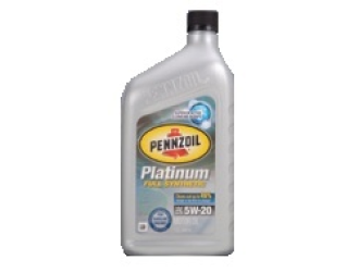 Масло моторное синтетическое "platinum fully synthetic 5w-20", 0.946л
