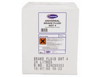 Жидкость тормозная dot 4, "brake fluid", 20л