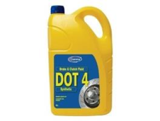 Жидкость тормозная dot 4, "brake fluid", 5л