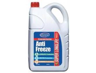 Антифриз-концентрат красного цвета "super longlife red - concentrated antifreeze", 5л.