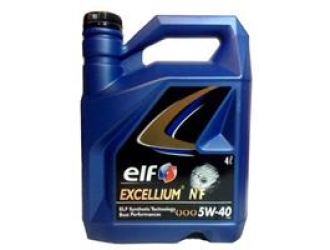 Масло моторное синтетическое "excellium nf 5w-40", 4л