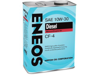 Масла моторные eneos diesel cf-4 минерал 10w30 4л