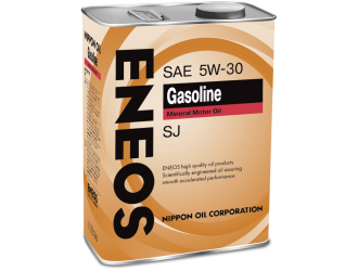 Масла моторные eneos gasoline sj минерал 5w30 4л