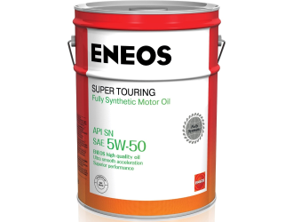 Масла моторные eneos super touring sn синтетика 5w-50 20л