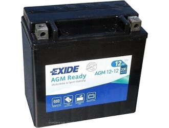 Аккумулятор exide moto agm 12v 12ah 200a