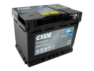 Аккумулятор exide premium 12v 60ah 600a