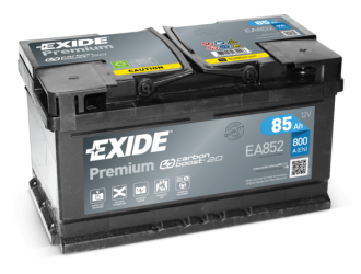 Аккумулятор exide premium 12v 85ah 800a