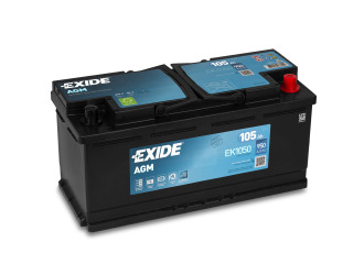 Аккумулятор exide start-stop agm 12v 105ah 950a