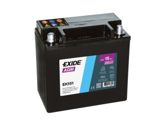 Аккумулятор exide start-stop auxiliary 12v 15ah 200a