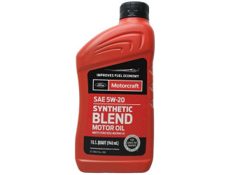 Масло моторное полусинт ford motorcraft 5w-20 sp / gf-6, 0,946л