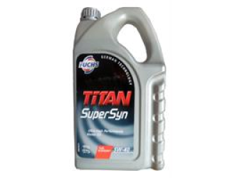 Масло моторное синтетическое "titan supersyn 5w-40", 4л