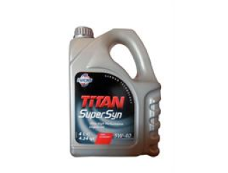 Масло моторное синтетическое "titan supersyn 5w-40", 4л