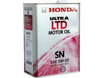 Масло моторное honda ultra ltd sn 5w-30, 4 л 