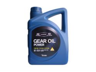 Масло трансмиссионное минеральное hyundai gear oil power 85w-140, 4л