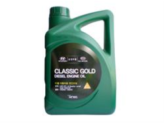 Масло моторное hyundai classic gold diesel sae 10w-30 cf-4, 4л