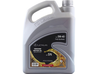 Масло моторное lexus fully syntetic 5w-40 sn, 4л