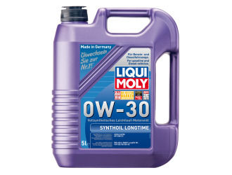 Масло моторное синтетическое "synthoil longtime 0w-30", 5л