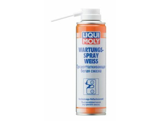 Грязеотталкивающая белая смазка "wartungs-spray weiss", 250мл
