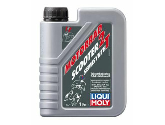 Масло моторное полусинтетическое "racing scooter 2t semisynth", 1л