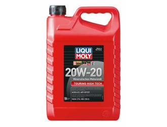 Масло моторное минеральное "touring high tech 20w-20", 5л