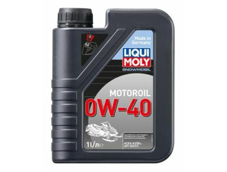 Масло моторное синтетическое "snowmobil motoroil 0w-40", 1л