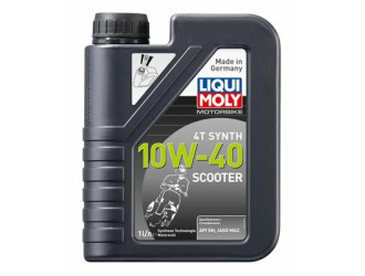 Масло моторное синтетическое "scooter motoroil synth 4t 10w-40", 1л