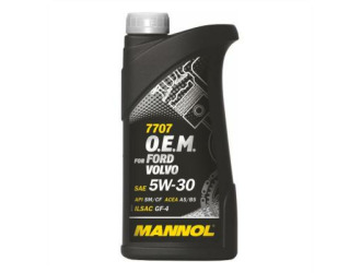 Масло моторное синтетическое "7707 o.e.m. for ford volvo 5w-30", 1л