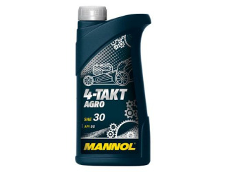 Масло моторное минеральное "4-takt agro 30", 1л