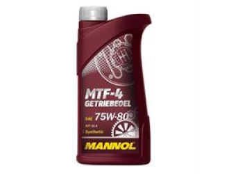 Масло трансмиссионное синтетическое "mtf-4 75w-80", 1л