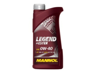 Масло моторное синтетическое "legend+ester 0w-40", 1л