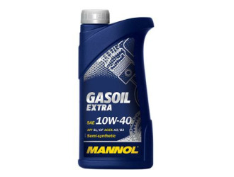 Масло моторное полусинтетическое "gasoil extra 10w-40", 1л