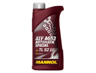 Масло трансмиссионное полусинтетическое "automatc special atf ag52", 1л