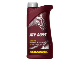 Масло трансмиссионное синтетическое "atf ag55", 1л