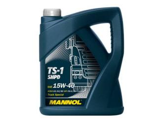 Масло моторное минеральное "ts-1 shpd 15w-40", 5л