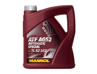 Масло трансмиссионное полусинтетическое "automatc special atf ag52", 4л