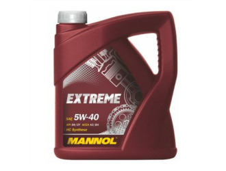 Масло моторное синтетическое "extreme 5w-40", 4л