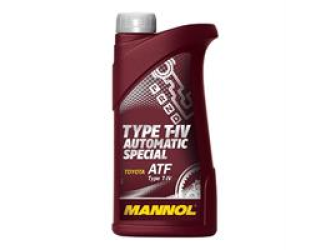 Масло трансмиссионное полусинтетическое "type t-iv automatic special", 1л