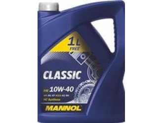 Масло моторное полусинтетическое "classic 10w-40", 5л