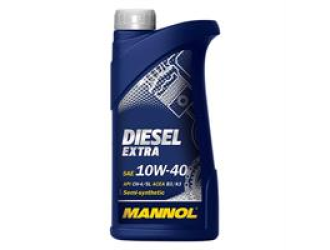 Масло моторное полусинтетическое "diesel extra 10w-40", 1л